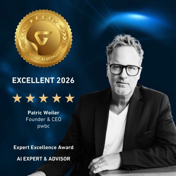 Patric Weiler beim Venture AI Excellence Award ausgezeichnet