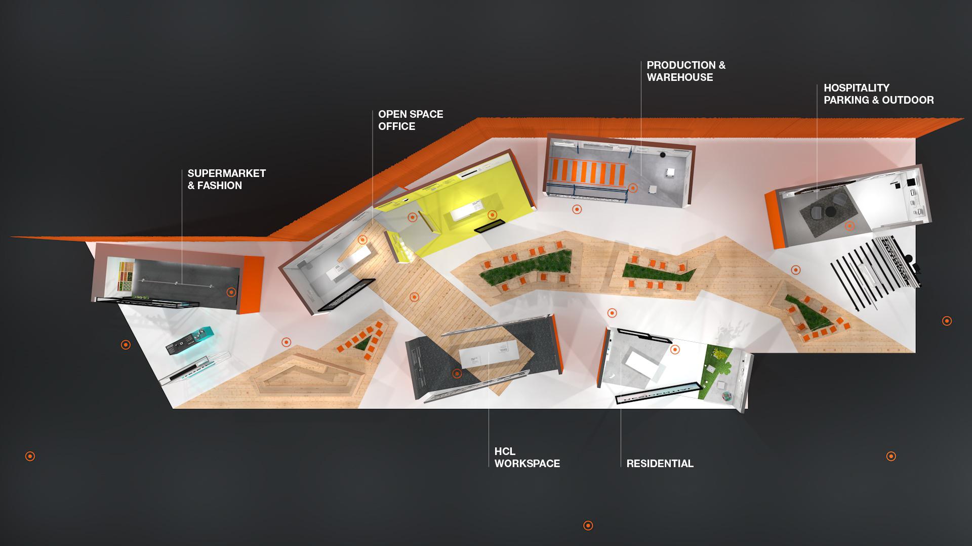 Bachmannkern Ledvance Hotspot Grundriss Welcome Desk