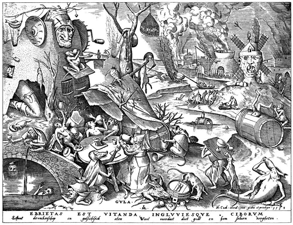 Brueghel Sieben Laster