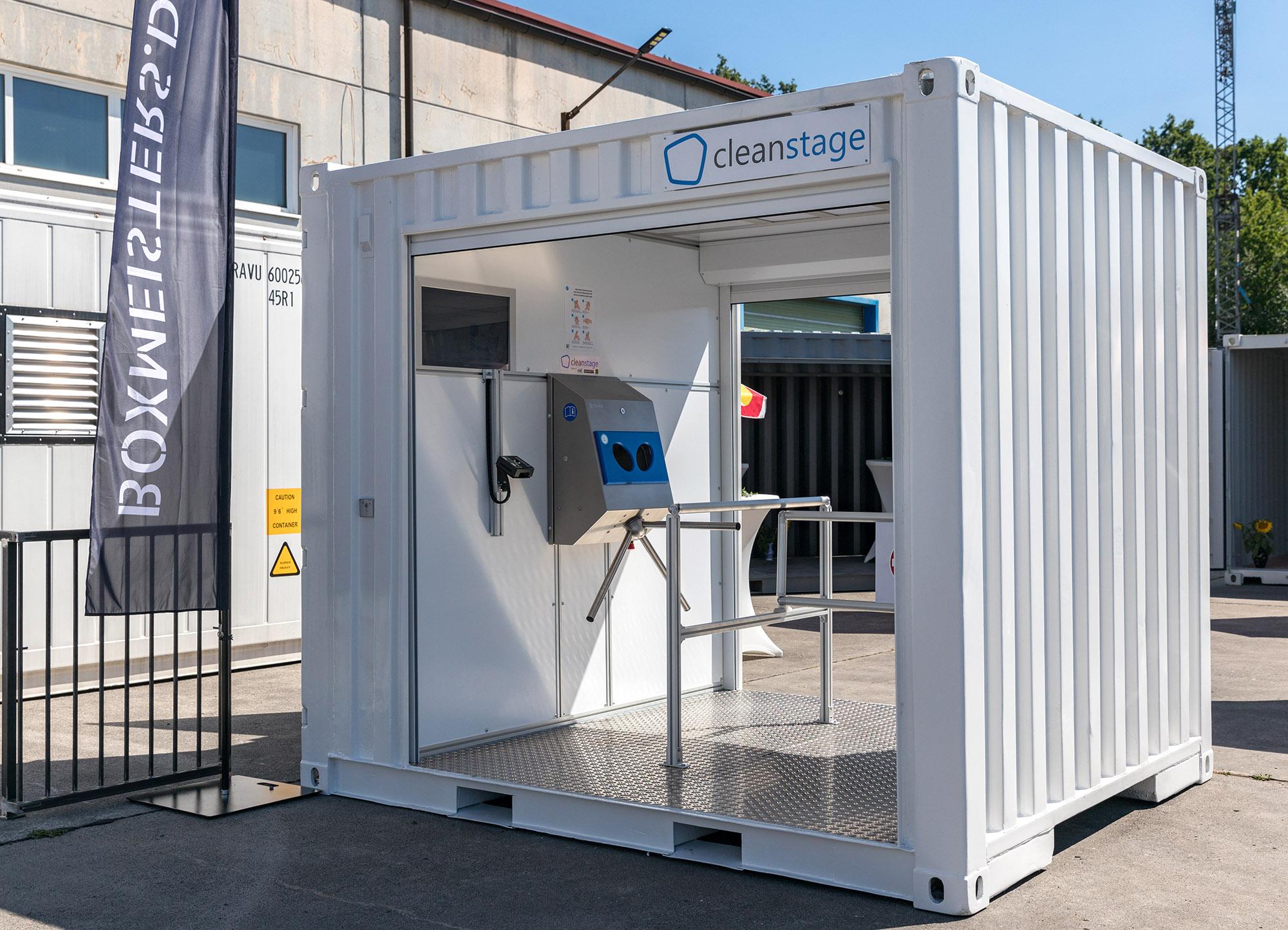 cleanstage containerschleuse 1