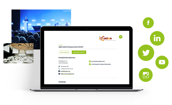 Multimediale Visitenkarte