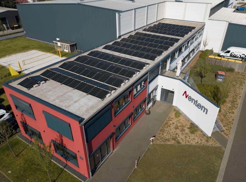 Aventem produziert Strom für Eigenbedarf und Event-Kompensation