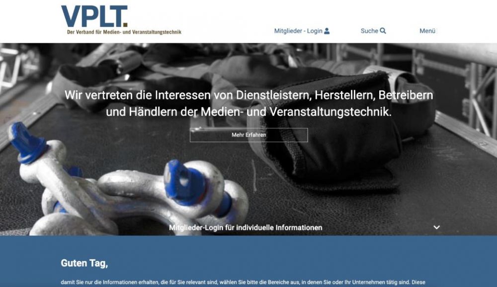 VPLT bringt neue Website online