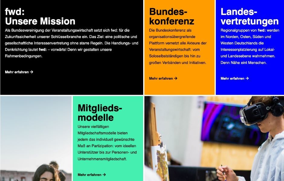 fwd: eröffnet virtuelle Verbandszentrale für Mitglieder