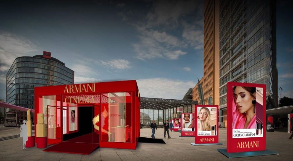 Armani beauty eröffnet Pop-up Store zur Berlinale