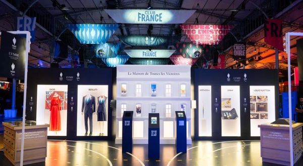 LVMH im Club France mit immersiver Hommage an die Sportler