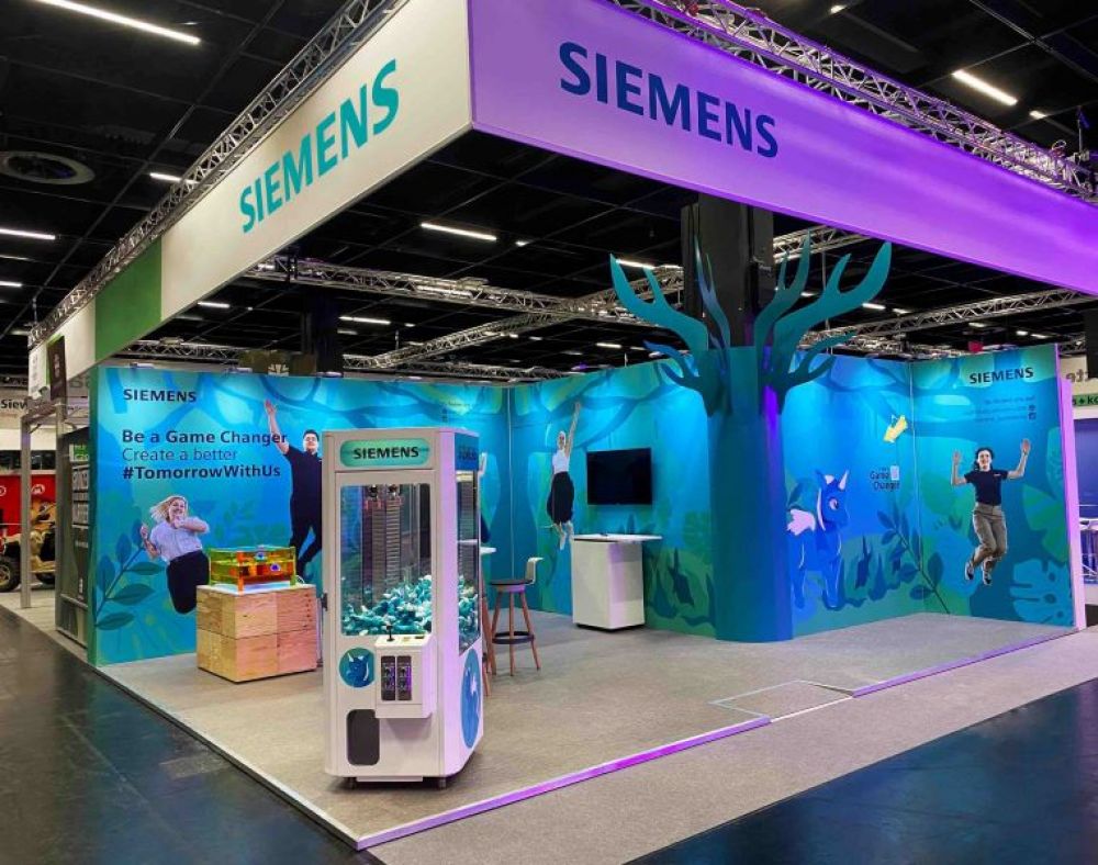 Gamescom Messeauftritt für Siemens Professional Education von kreateur