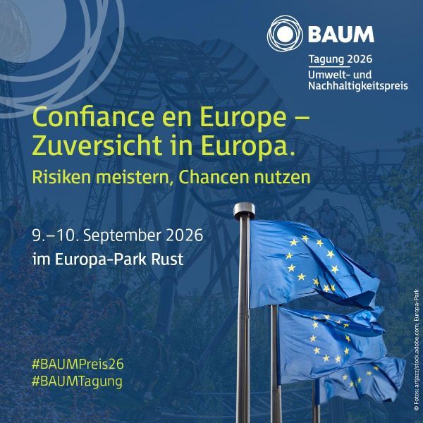 BAUM macht Nachhaltigkeit bei eigener Jahrestagung messbar