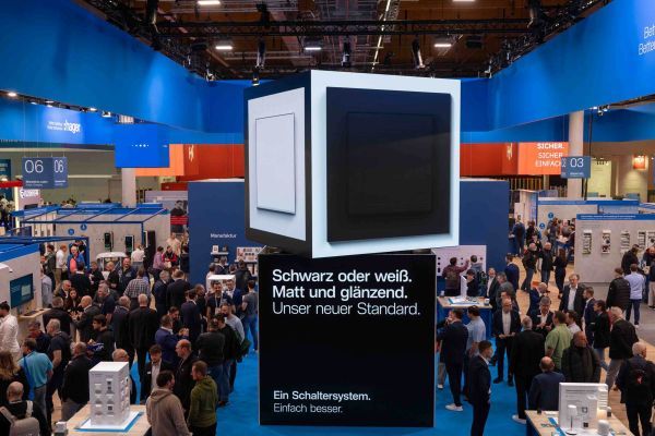 mld realisierte Hager-Messestand auf der Light + Building