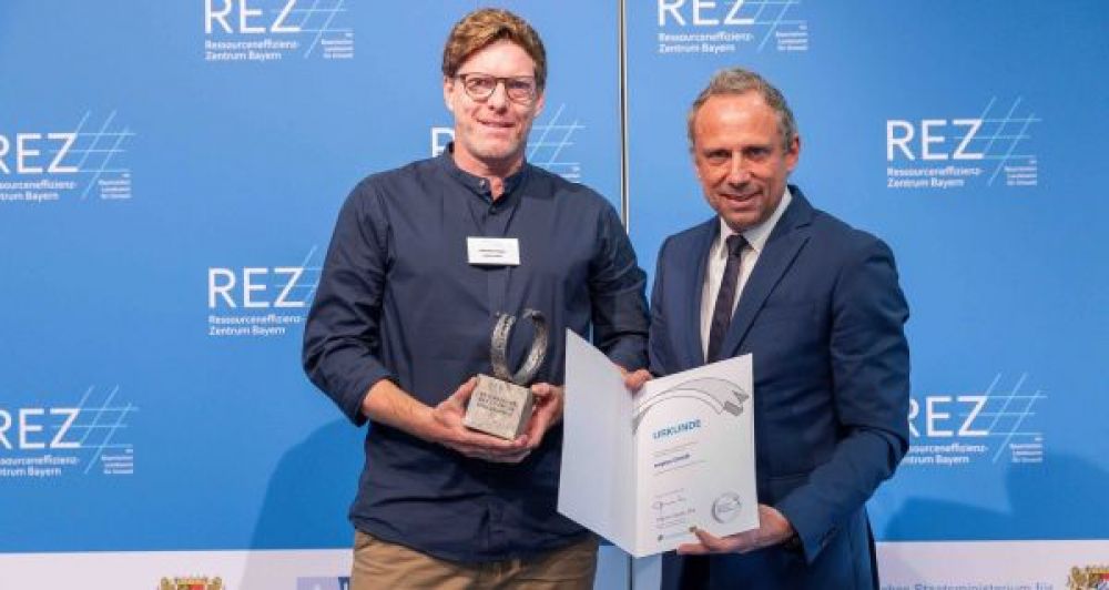 meplan bekam Bayerischen Ressourceneffizienzpreis für „woodï“