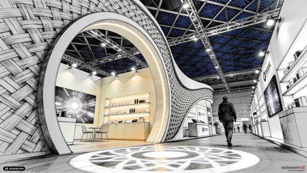 Messestanddesign beim octanorm Creator Contest