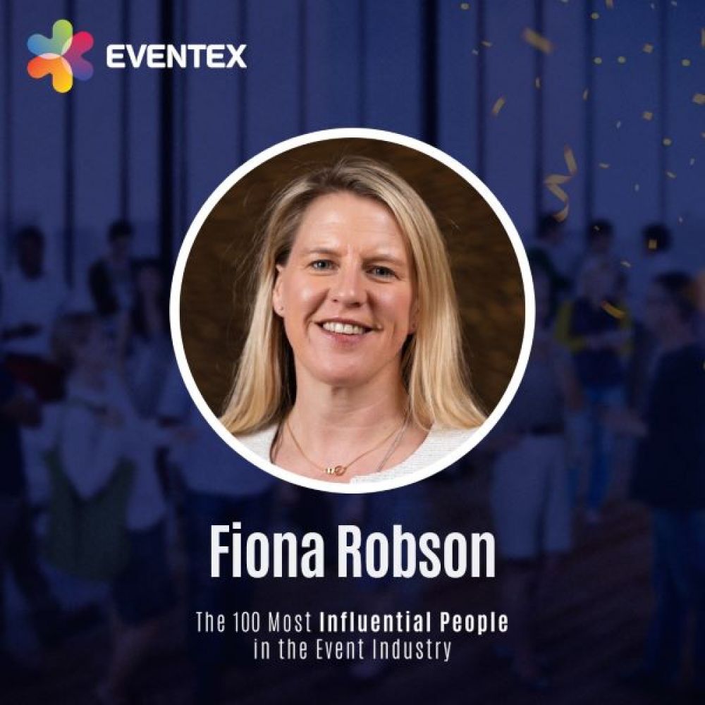 Fiona Robson in den Top 100 der Veranstaltungsbranche