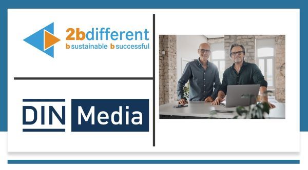 DIN und 2bdifferent mit Schulung für Green Events