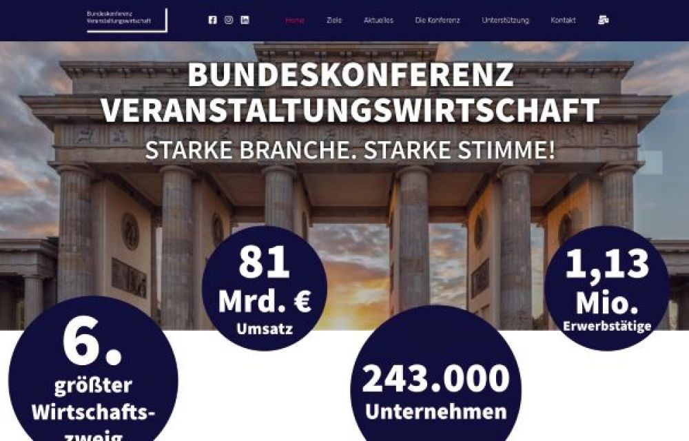 Bundeskonferenz Veranstaltungswirtschaft fordert Enquete-Kommission zur Evaluierung der Corona-Maßnahmen