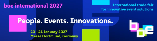 Doppelter Grund zur Vorfreude: boe night und BrandEx Award bekommen 2027 jeweils eigenen Abend