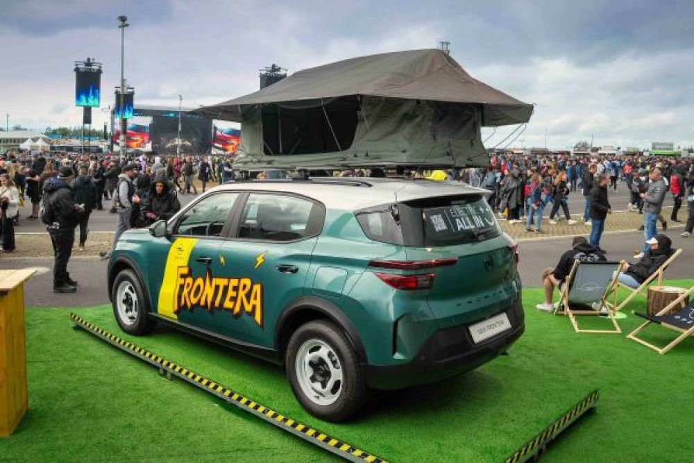 Opel brachte den Frontera zu Rock am Ring 2025