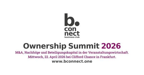 b.connect Ownership Summit diskutiert M&A, Nachfolge und Beteiligungskapital