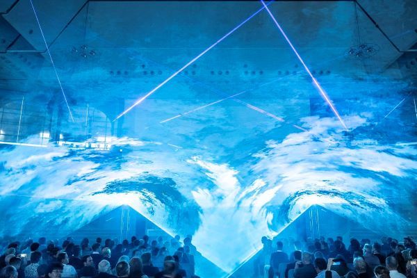 Lobo Lasershow bei Verleihung des Innovationspreises